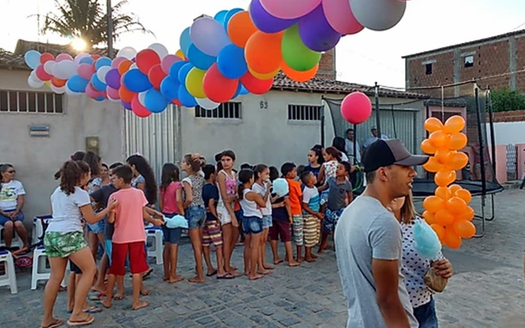 AJURCC realiza festa do dia das crianças em São José da Mata