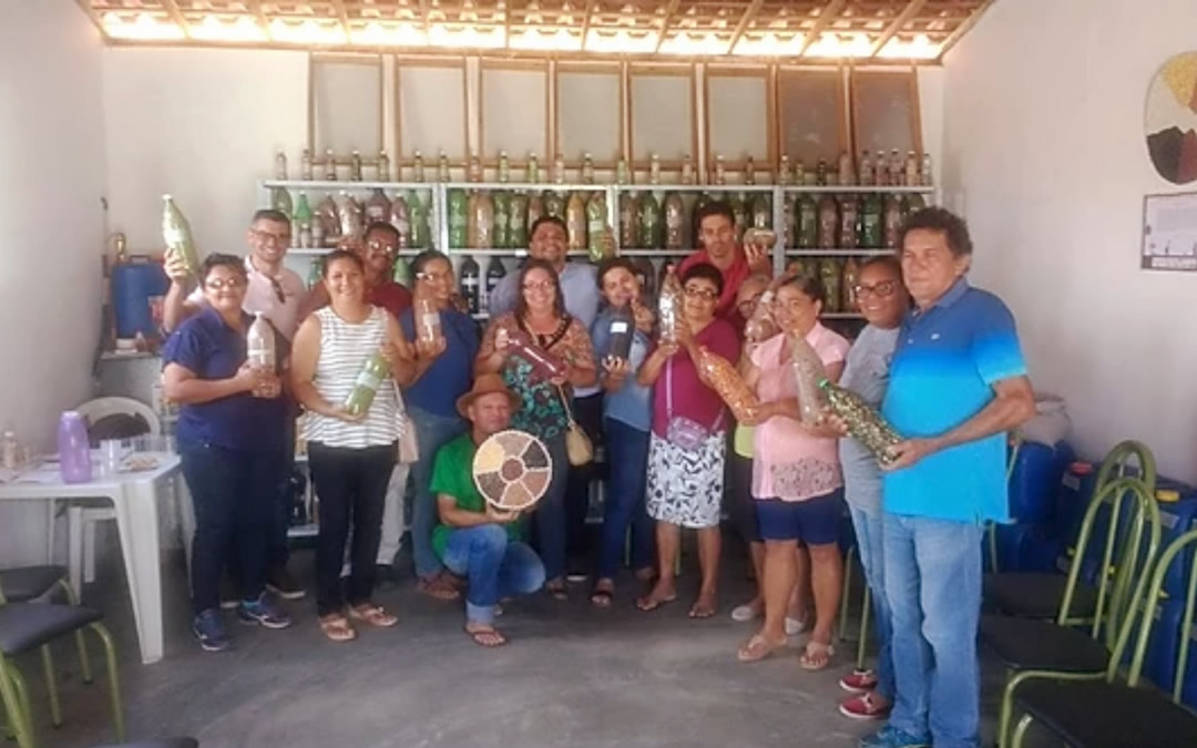 Agricultores/as realizam Intercambio para troca de experiencia sobre Banco Comunitário de Sementes