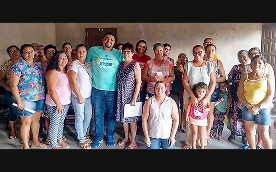 AJURCC participa da reunião de planejamento do Banco Comunitário de sementes no Sitio Serra