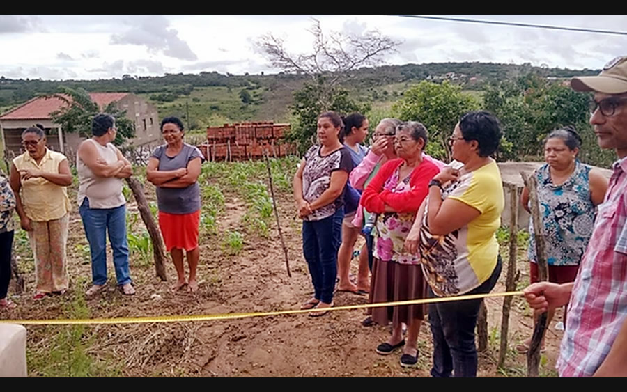 É inciado o projeto do Banco Comunitário de Sementes no Sitio Serra de Joaquim Vieira