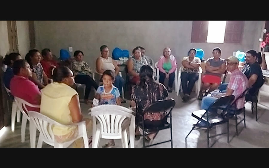 É inciado o projeto do Banco Comunitário de Sementes no Sitio Serra de Joaquim Vieira