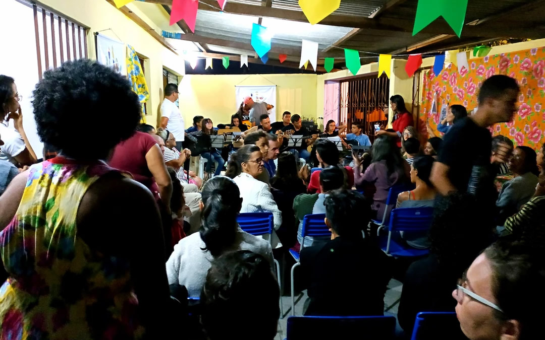 Associação celebra o São João de forma coletiva